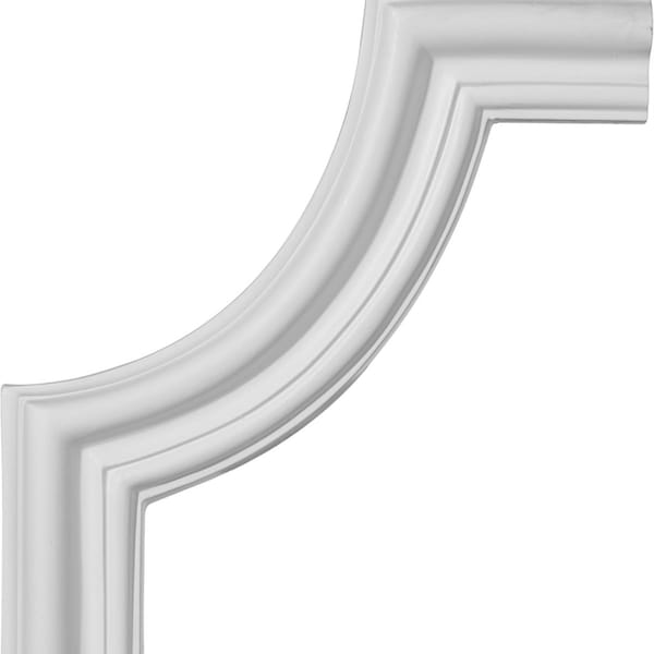 Ekena Millwork 10 1/2"W x 10 1/2"H Seville Panel Moulding Corner (matches moulding PML01X00SE) PML10X10SE - main